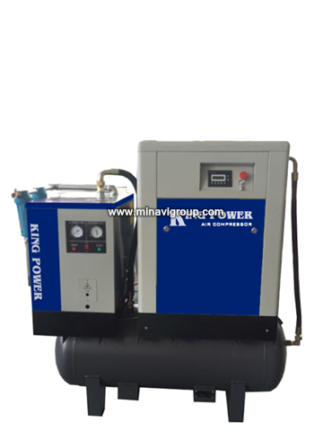 Click để xem hình đầy đủ Máy nén khí King Power tích hợp